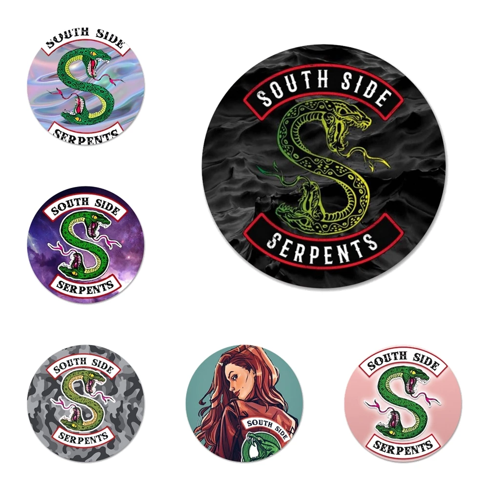 

Новое поступление, значок «South Side Serpents» для одежды, рюкзака, украшение, подарок