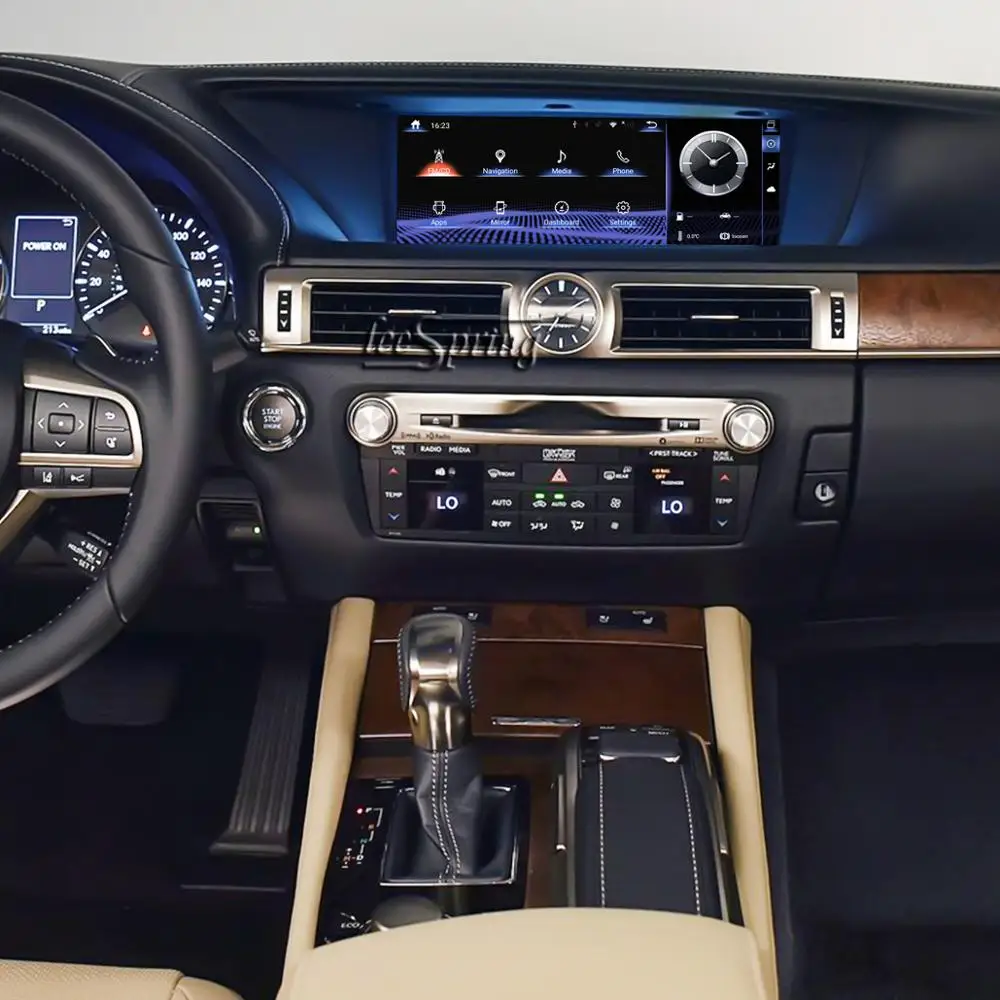 12 3 дюймов повышен оригинальный автомобиля Экран мультимедийный плеер для LEXUS GS