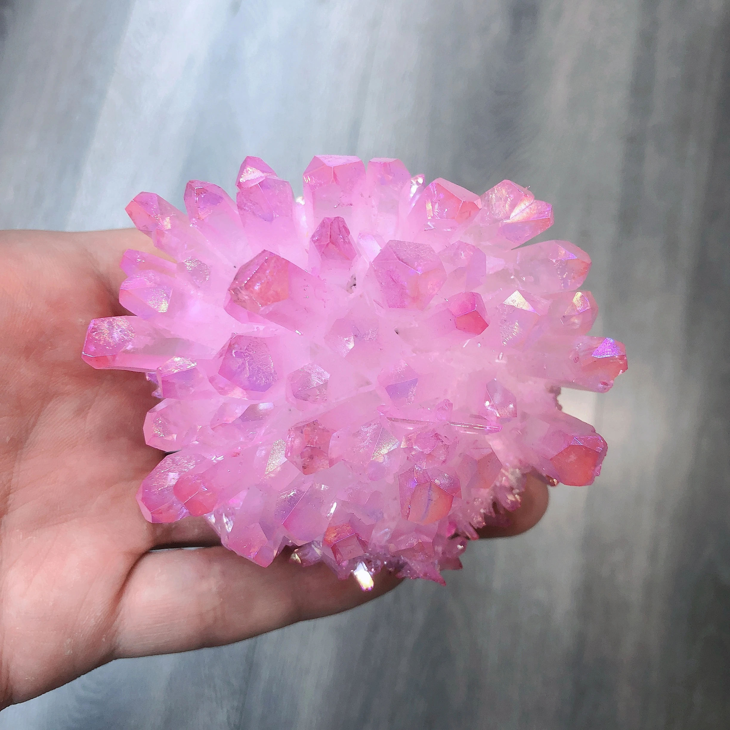 

1pc Natural Aura Crystals Quartz Cluster Freeform Energy Reiki Stone Room Home Office Aquarium Decoration Accessories Gemstone