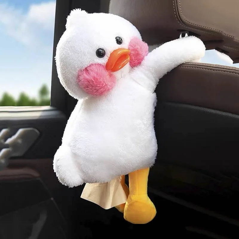 

Cartoon Car Box Tissue Box Armrest Creative Car Hanging Type Drawer Tray Seat Back Tissue Bag Monster Car Interior Paper Holder