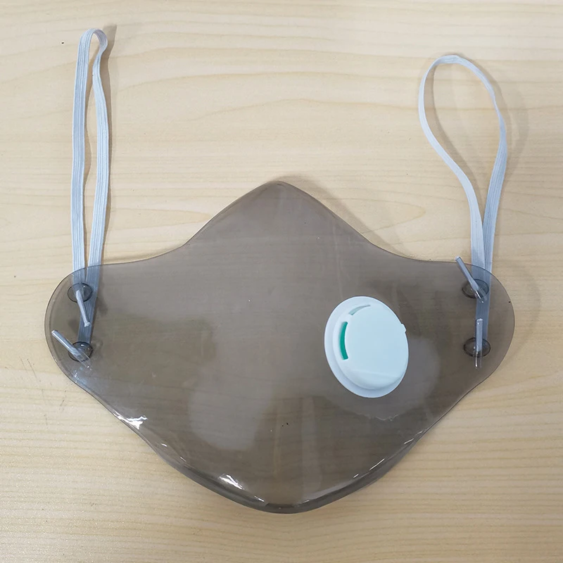 Защитный козырек для лица прозрачный с клапаном | Дом и сад