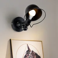 Wall Light Mechanical Arm France Jielde Wall Lamp Reminisce Retractable Double Vintage Folding Rod Without Switch lustre