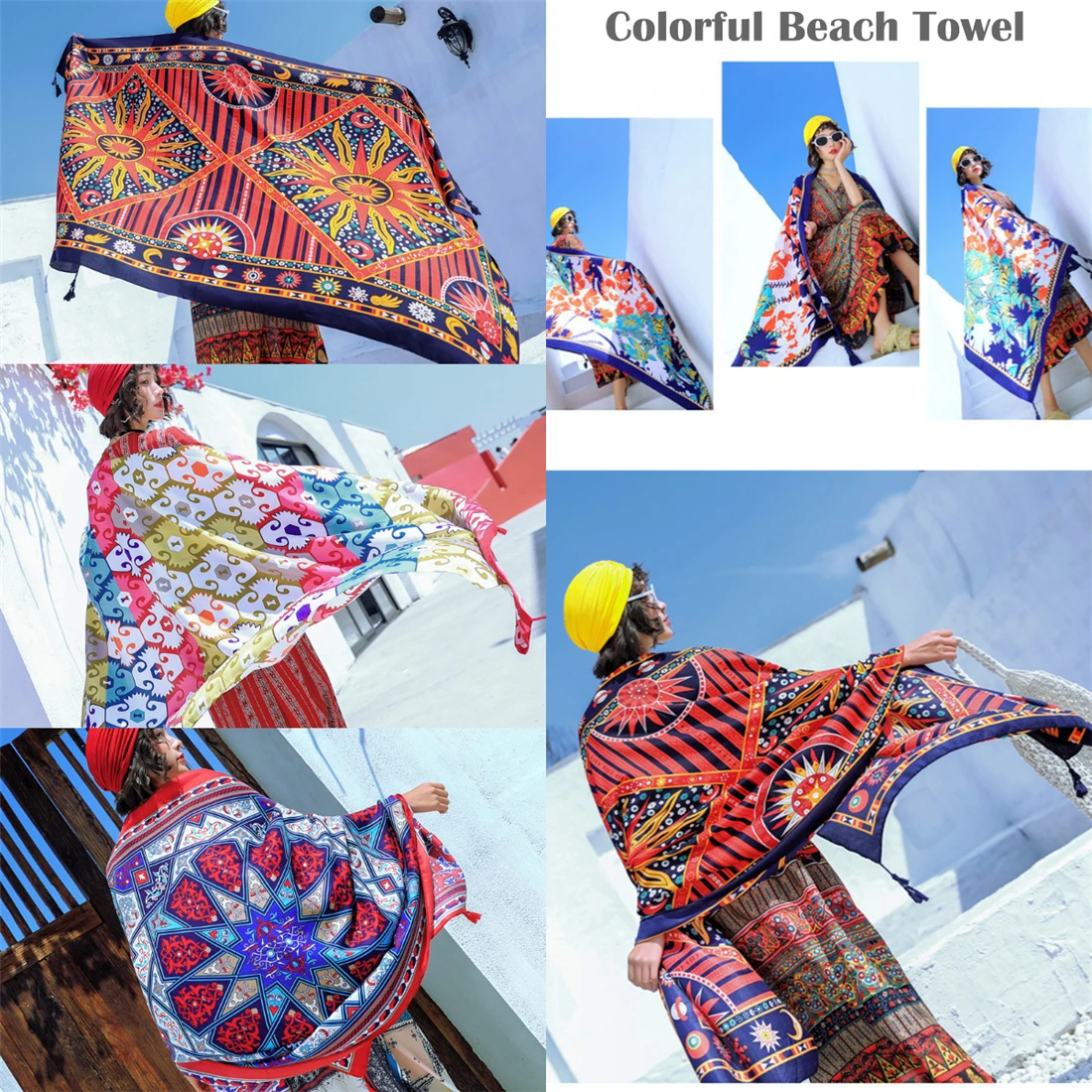 Новинка пляжное полотенце супер впитывающий тонкий шарф богемный хлопок саржа