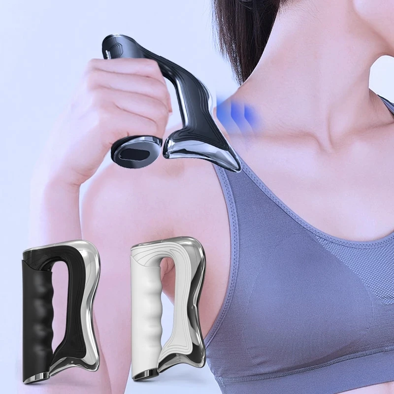 

Electric GuaSha Scraper EMS Muscle Therapy Massager IASTM Massage Tool Adjustable Speed Deep Muscle Fascia Massager 3 Levels
