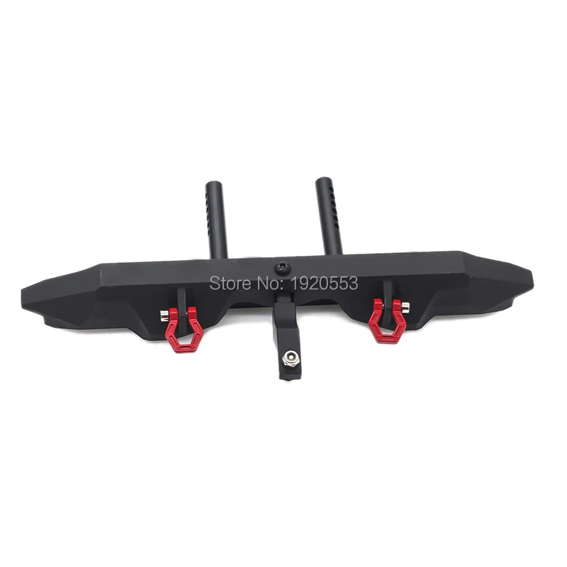 

RC Car Metal Front Bumper with Led Light / Rear Bumper Frame Upgrade Parts For 1/10 RC Crawler Traxxas TRX-4 TRX4 Axial SCX10