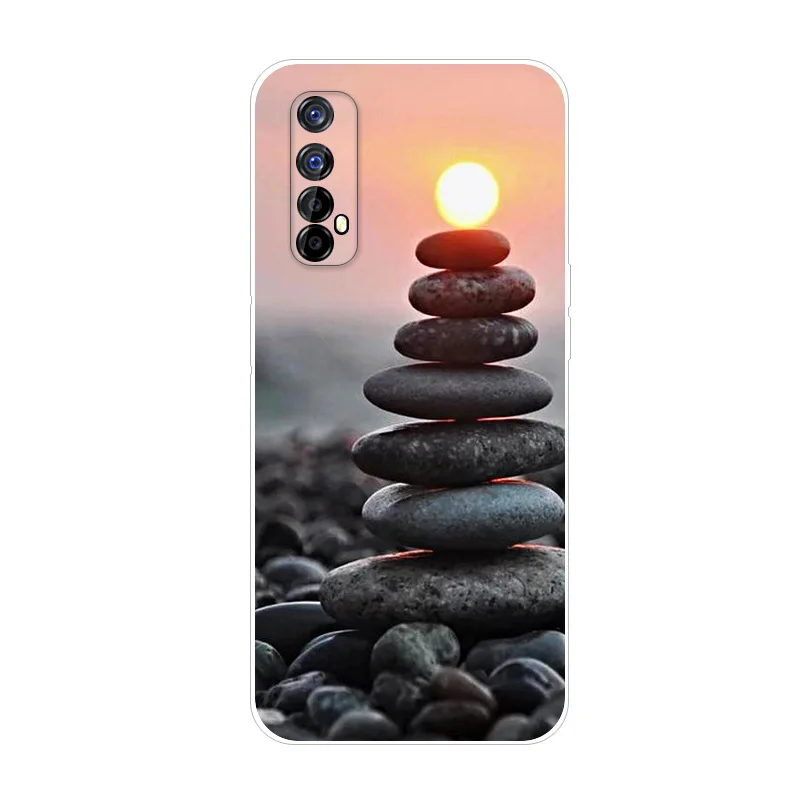 for realme 7 rmx2155 case phone cover silicone soft tpu back cases for oppo realme 7 case realme7 rmx2151 bumper fundas 6 5 free global shipping