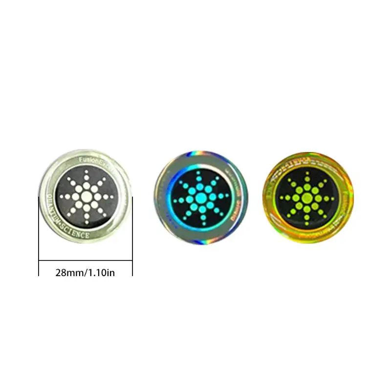 

6Pcs Round Quantum Shield Sticker Anti Radiation Protection Mobile Phone Sticker for Cellphone EMF Protector