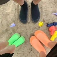 family matching jelly shoes 2021 autumn anti skid soft soled prewalkers funcomfort inoutdoor luminous grass beach shoes 1 16y