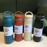 350500ml thermos coffee mug cup stainless steel tumbler vacuum flask fashion water bottle for office travel tea mug