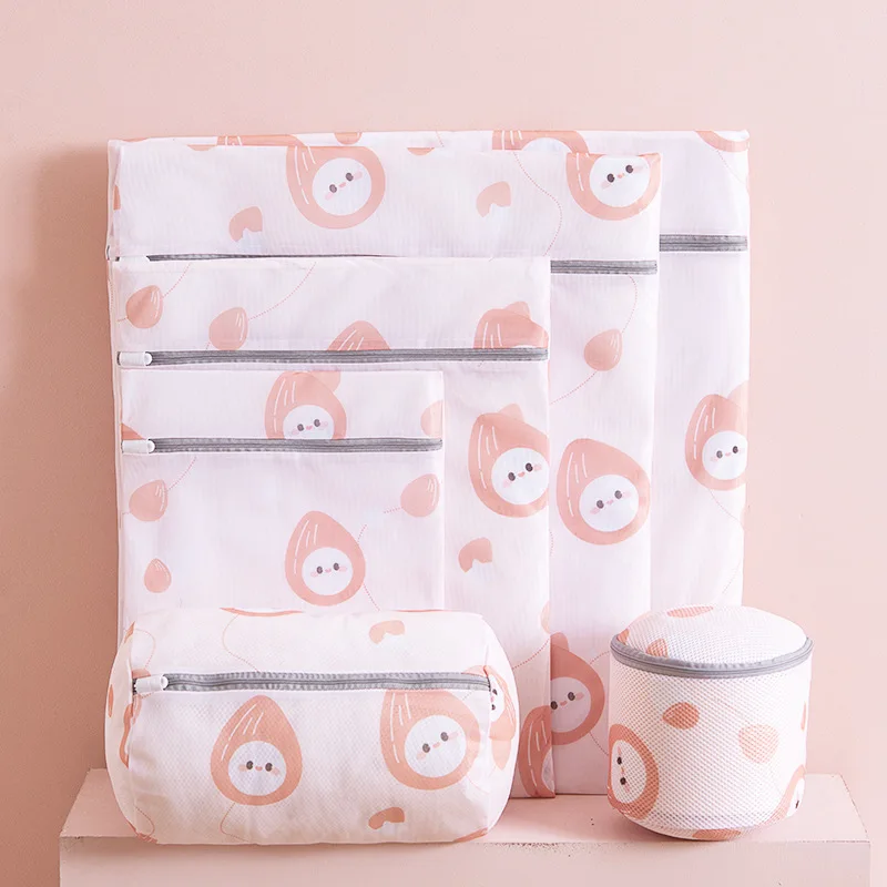 

Dirty Clothes Laundry Bag Travel Portable Storage Bags Underwear Organizer Socks Bra Wash Bag Zipppered Mesh Laundry Washing Bag
