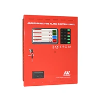 gsm function addressable fire control panel
