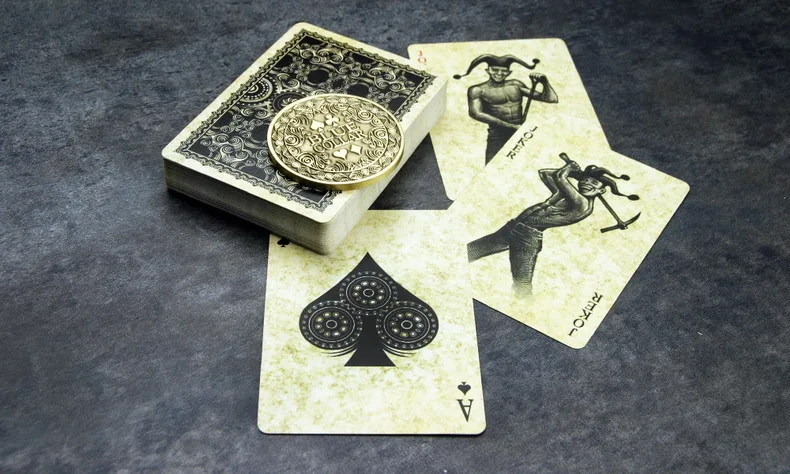 Hui qi Poker Bicycle White Blue Collar White Collar Blue-Collar Collection Bicycle Playing Cards