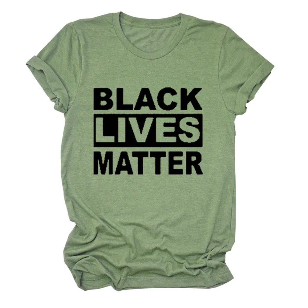 

BLACK LIVES MATTER Print Summer Harajuku Women Tshirts O-neck Short Sleeve Plus Size Vintage Clothes T shirt Ladies Vogue Tops
