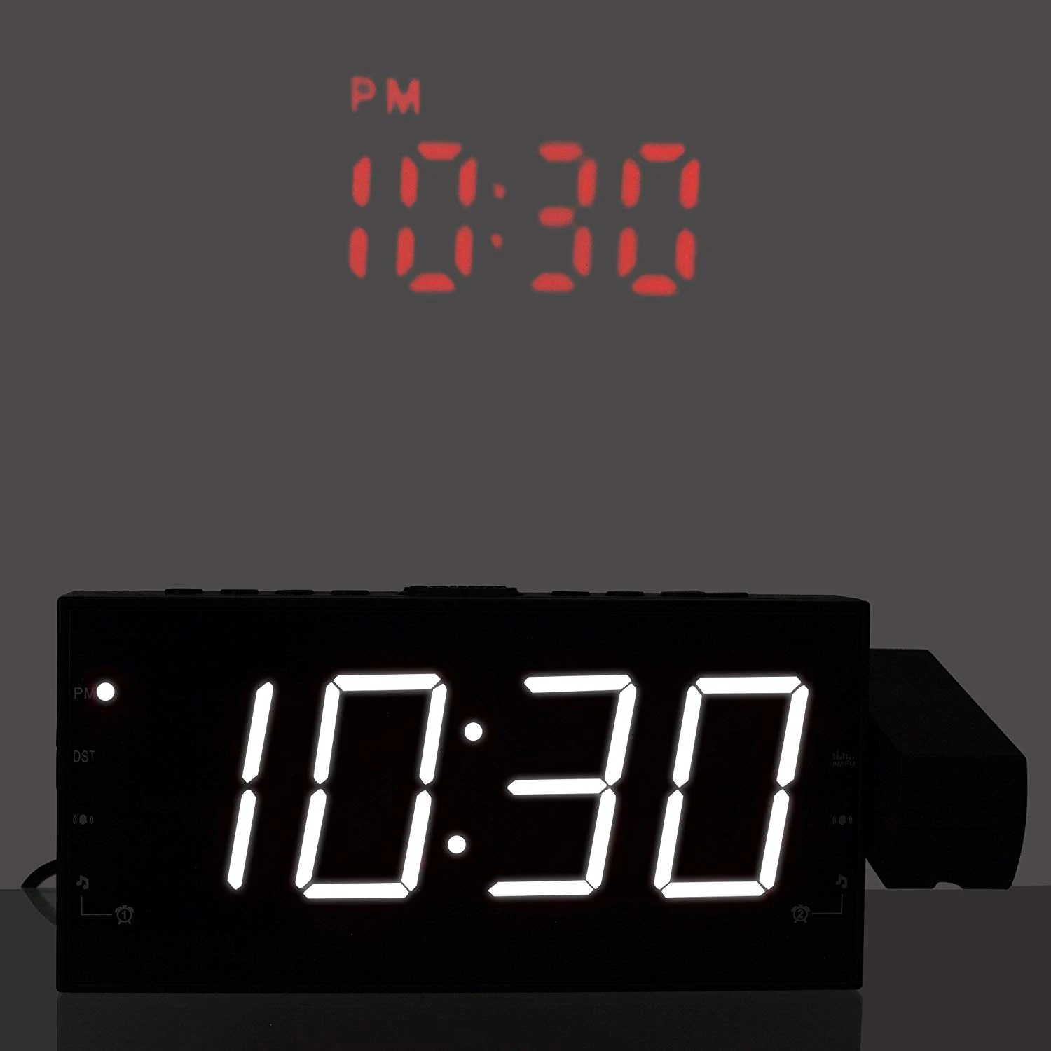 7 дюймов проекции будильник для спальни потолочный светильник Кухня настенный