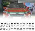 Автомобильные 3D буквы, эмблема капюшона, логотип, значок, автомобильные наклейки, стильные 3D буквы для Mitsubishi Eclipse cross, автомобильные наклейки, наклейки