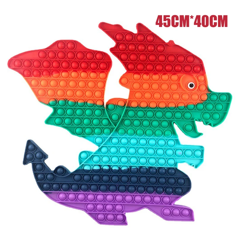 Большой размер 40 см 30 Popete Радужный Пузырь Игрушки для взрослых игрушки снятия