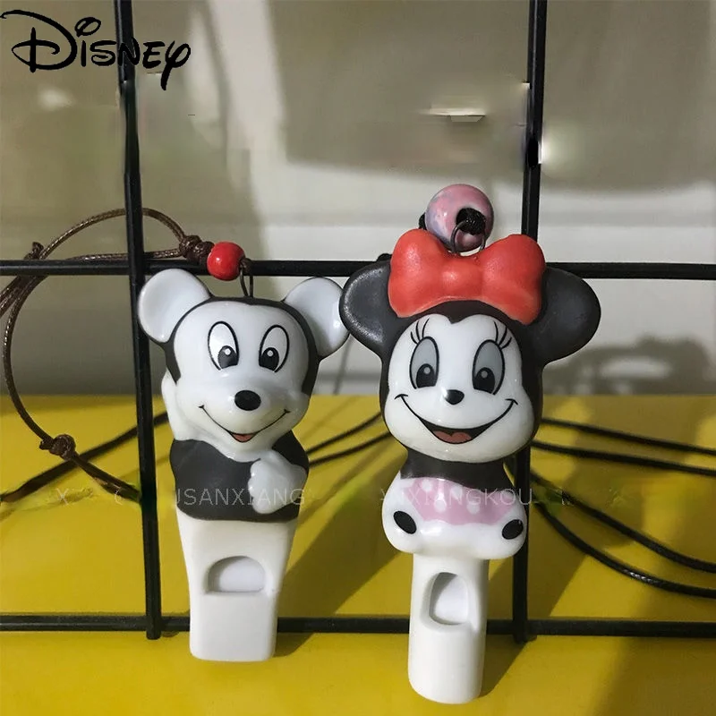 

Disney cartoon whistle toy kindergarten birthday gift pendant pendant ceramic harmonica whistle ceramic collectibles