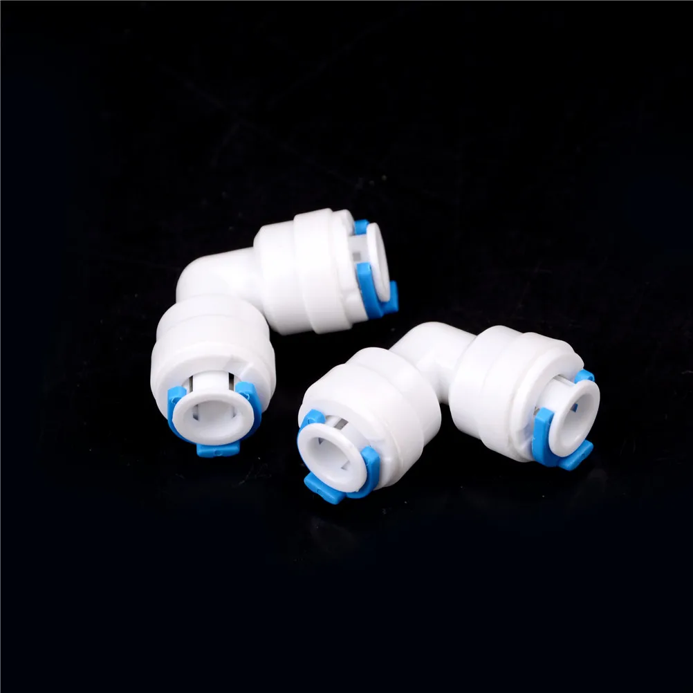 ZLinKJ новинка 2 шт. фитинг нажимная труба 1/4 дюйма колено быстрое подключение