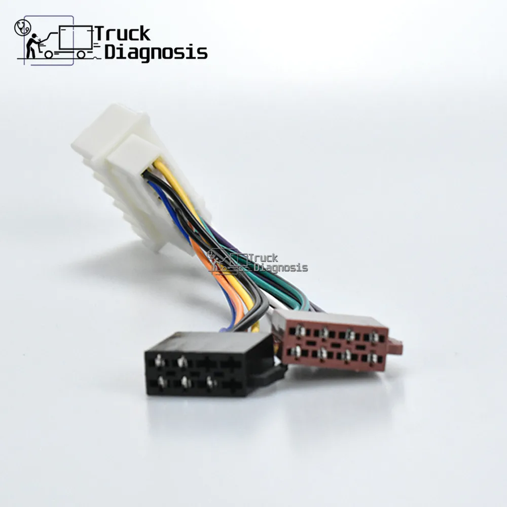 ISO Radio Adapter for HYUNDAI 2004+ foe KIA (select models) Wiring Harness Connector Lead Loom Cable Plug 12-014 | Автомобили и