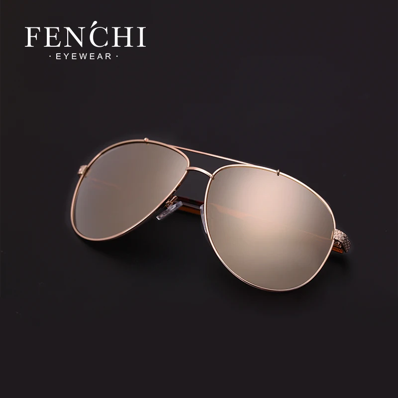 

2020 New metal-framed polarized light shading glasses outdoor leisure sunglasses