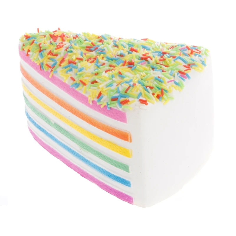 

Triangle Cake Squishy Super Slow Rising Stress Relieve Scented Soft Kid Toy Gift