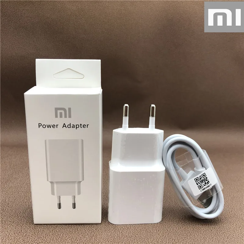 Оригинальный адаптер зарядного устройства XIAOMI Mi USB 5 В/2A EU Micro кабель для Redmi 4 4X 4A Note