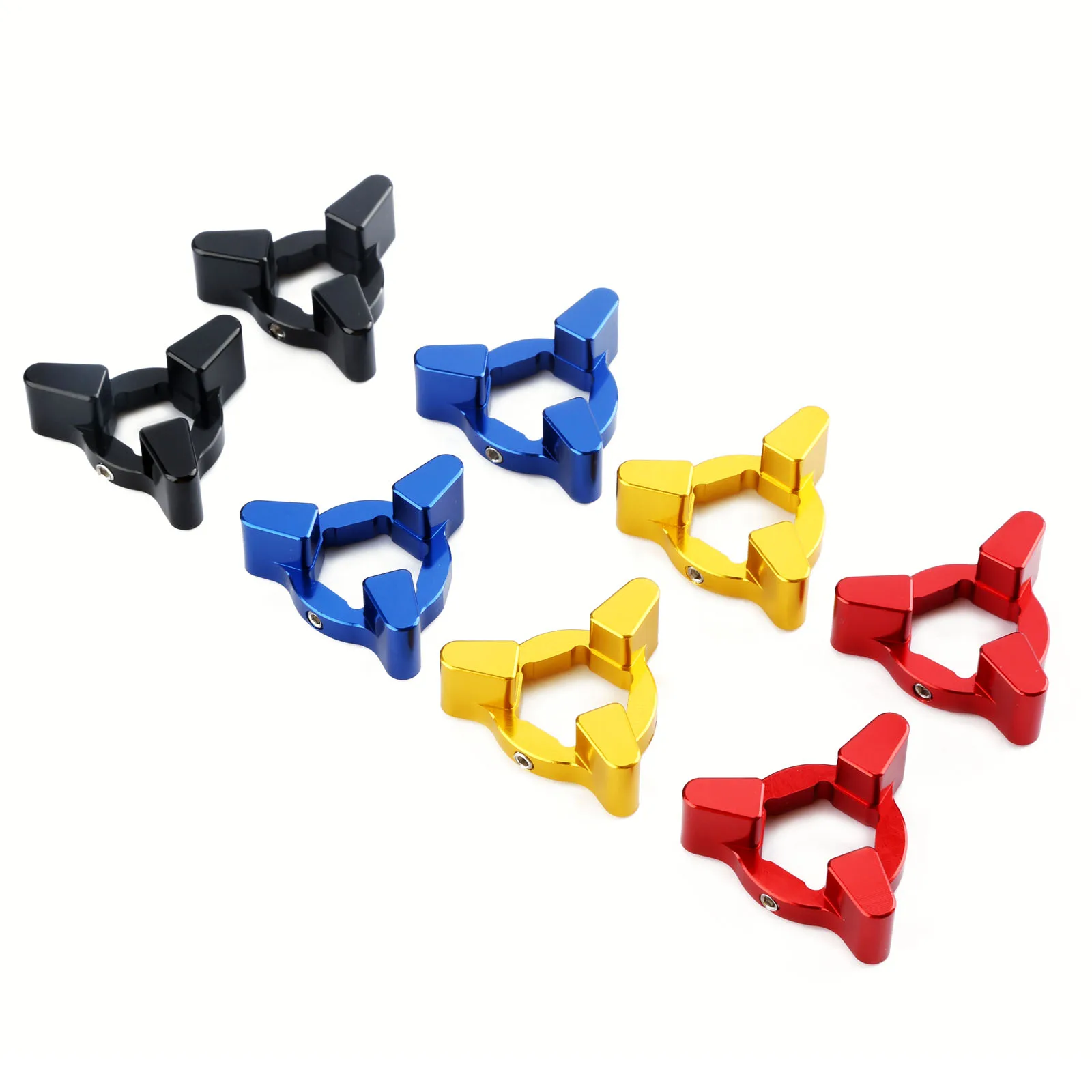 2 шт. регуляторы предварительной нагрузки вилки мотоцикла 19 мм CNC алюминий для Honda