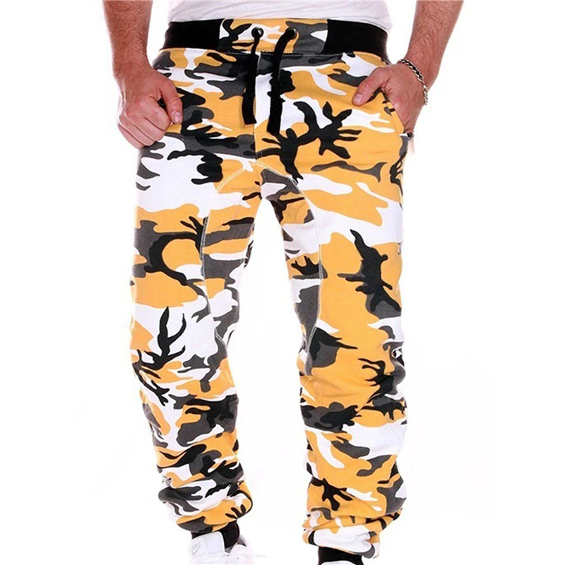 

Fashion Camouflage Streetwear Pants Man Multi-Pocket Pencil Pant Mans Sweatpants Military Trousers For Male