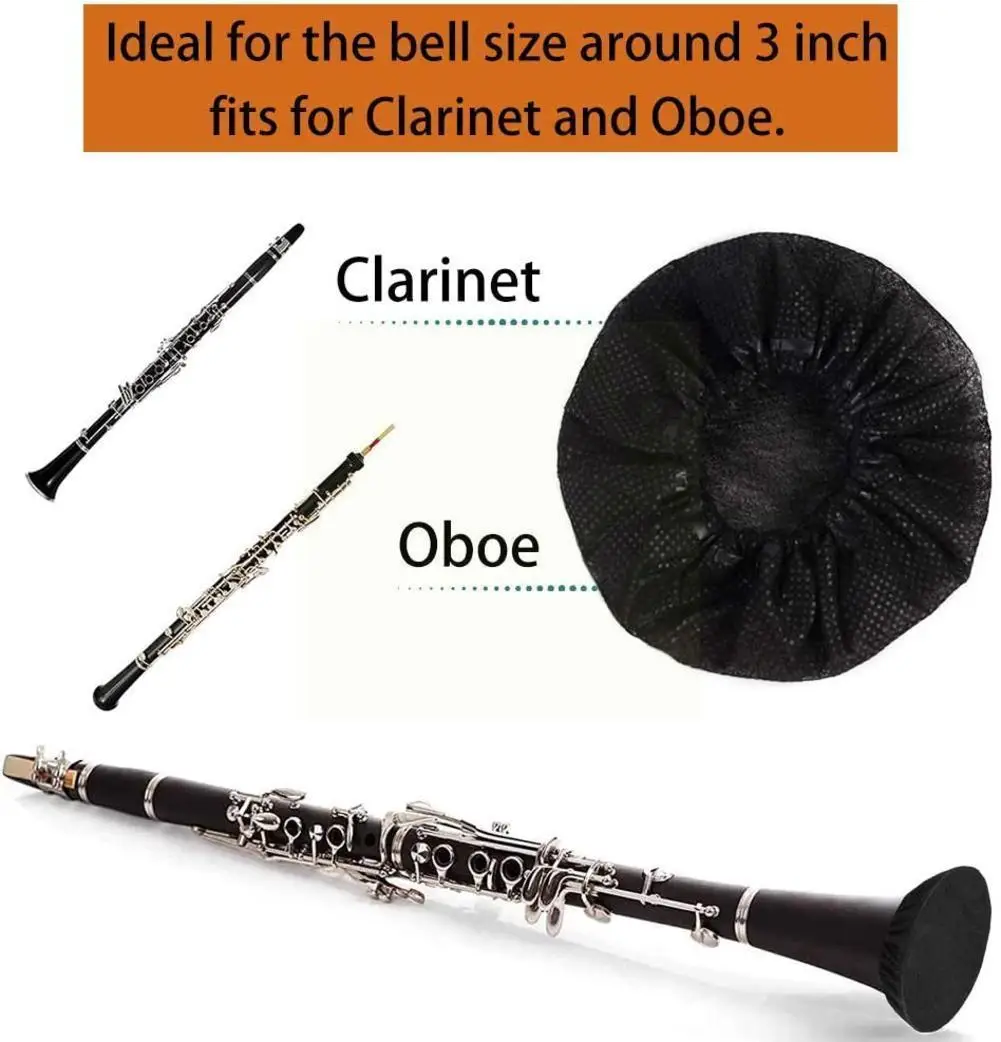Musical Instrument Bell Cover Anti-gas Diffusion Cloth Cover For Wind Instrument W6i0