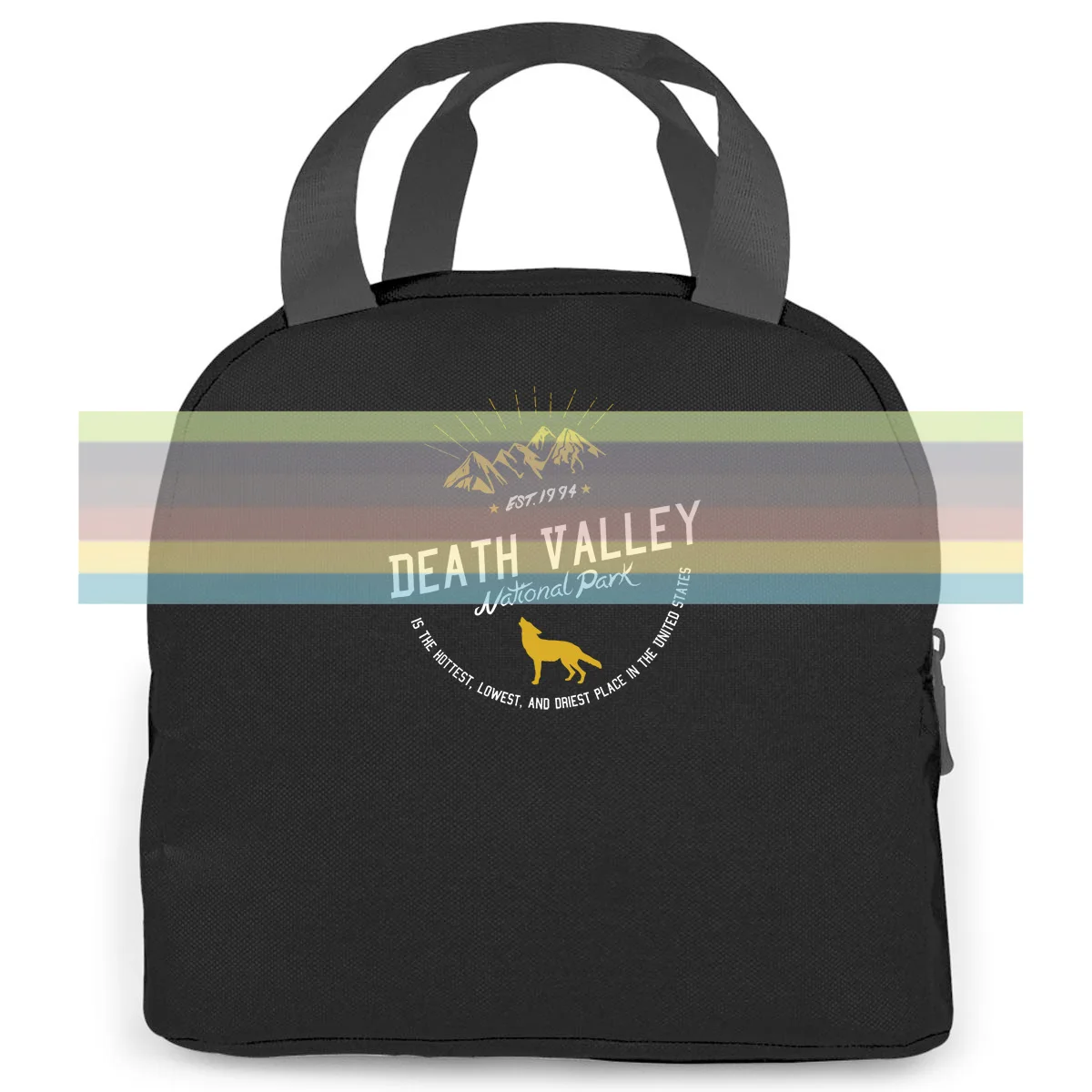 

Death Valley National Park Hiker Hiking Cool Nevada Style women men Portable insulated lunch bag adult student