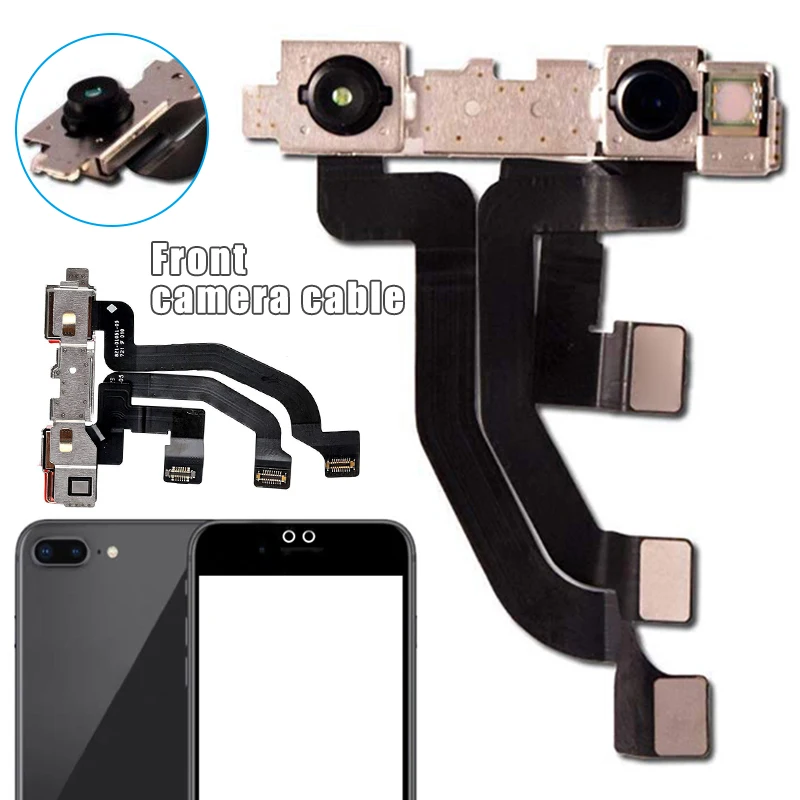 High Quality Front Camera Light Proximity Sensor Flex Cable Facing Module for iPhone X/8 | Мобильные телефоны и