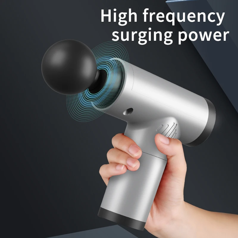 Мини Портативный Массажный пистолет для бодибилдинга массажер и расслабление