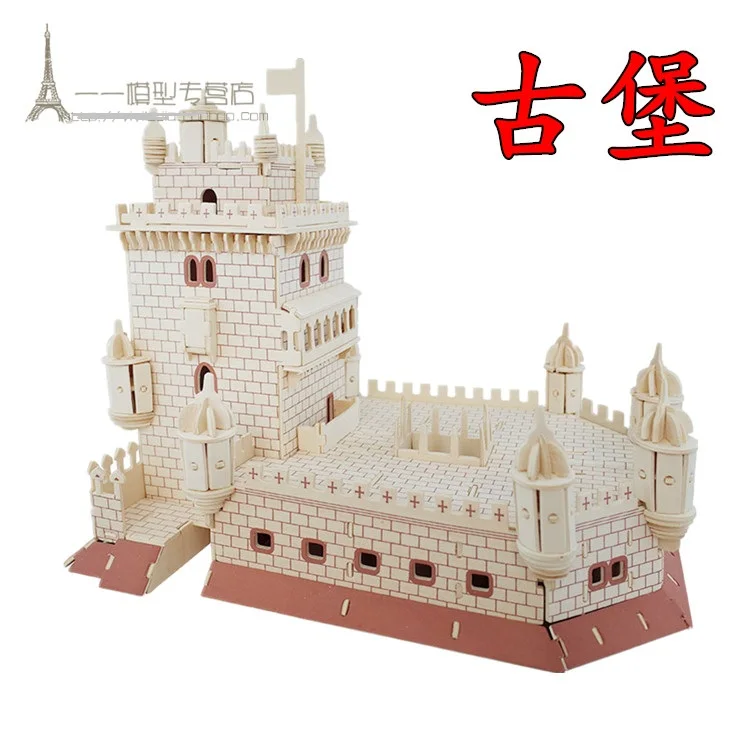 Candice guo! Деревянная игрушка 3D пазл ручная работа сборная игра сделай сам набор для