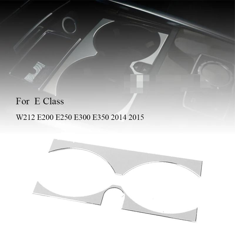 Центральная консоль держатель стакана для воды отделка рамка Крышка Mercedes Benz E