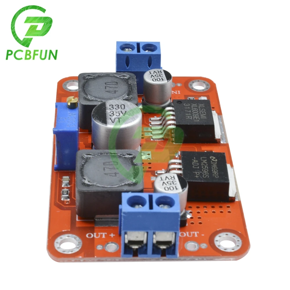 XL6009 LM2596S LM2596 DC-DC шаг вверх вниз Boost Buck Напряжение Мощность преобразователя