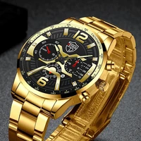 relogio masculino luxury male stainless steel analog quartz wrist watch mens business watches men sports leather calendar clock