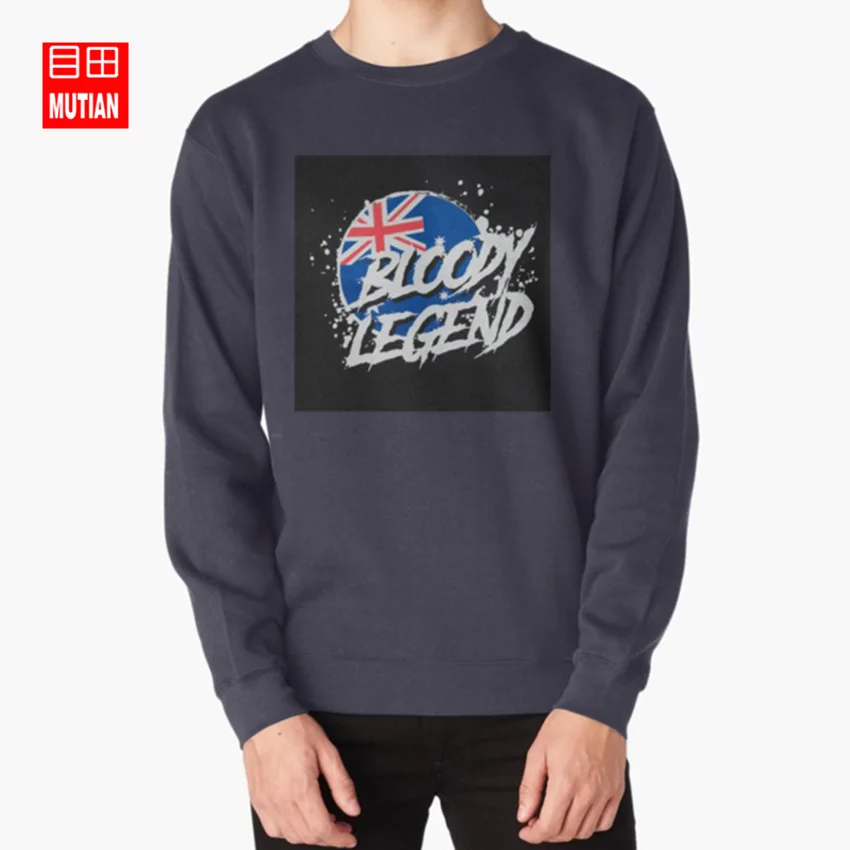 navy-sweatshirt Толстовки с капюшоном с изображением кровавых легенд - Цвет: navy-sweatshirt
