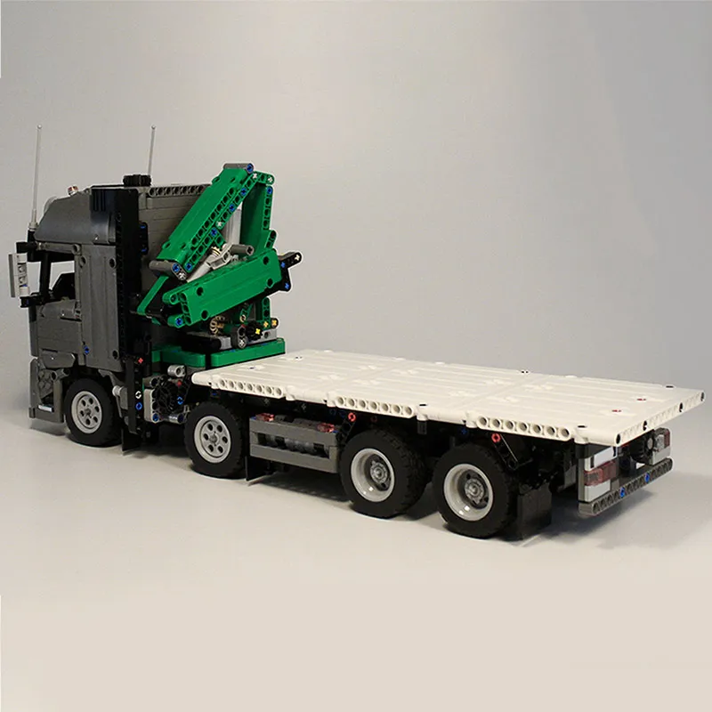 

MOC Engineering Crane Truck Crane Building Blocks City Construction Car Educational DIY Toys Model Bricks Kids Xmas Gift