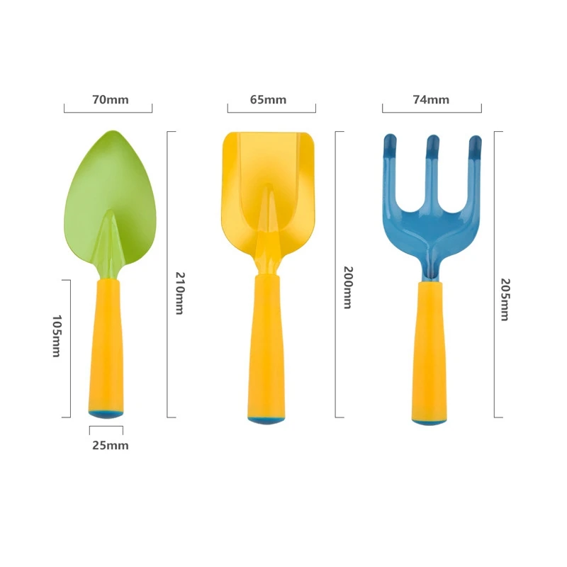 9Pcs Kids Gardening Tool Sets Children Garden Digging Sand Playing Kit STEM Educational Toys For 3-7 Year Olds |