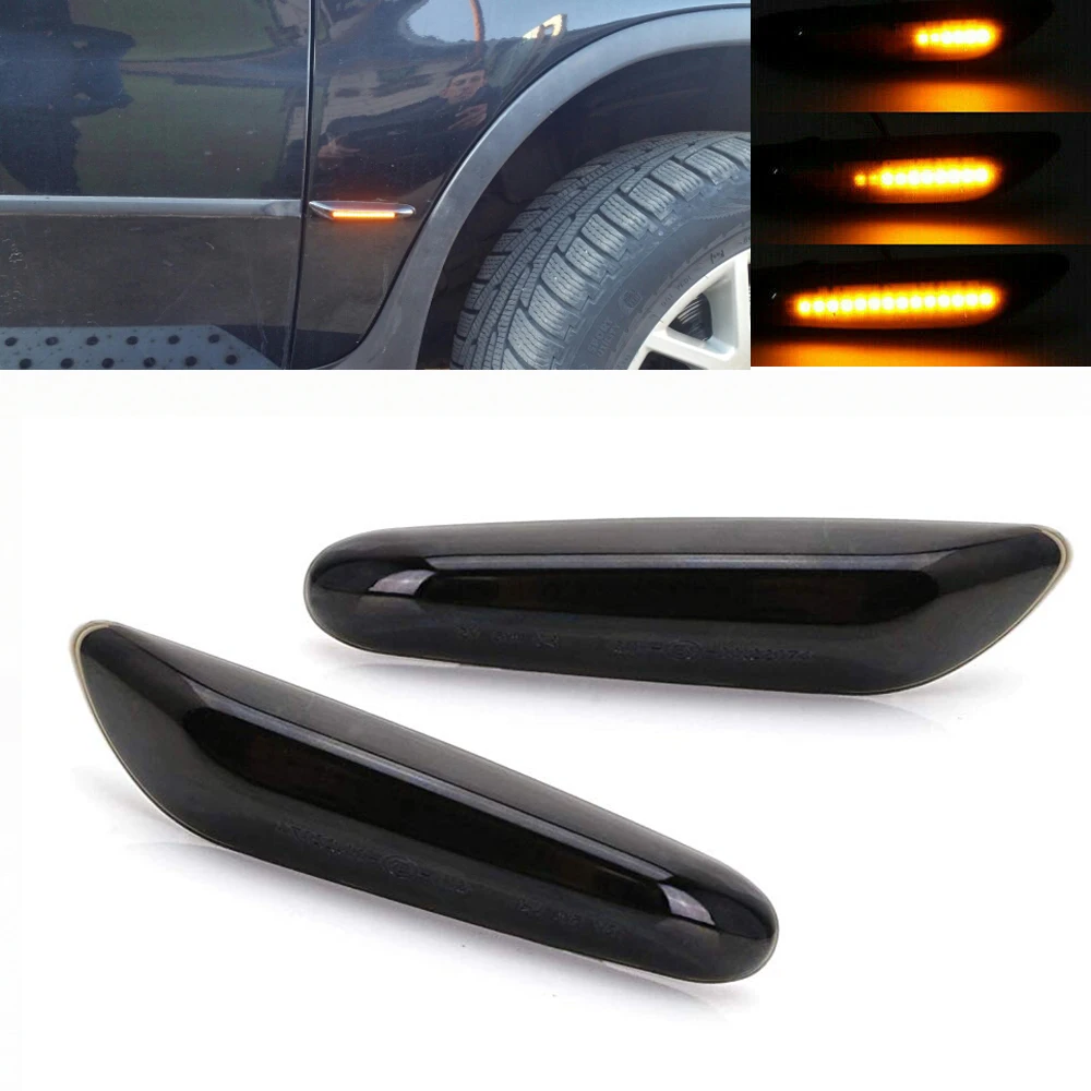 Последовательный мигающий Янтарный светодиодный указатель поворота