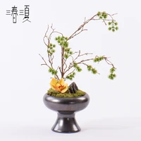 simulation green plant small potted tea room living room indoor bonsai porch corridor corner chinese style ornaments