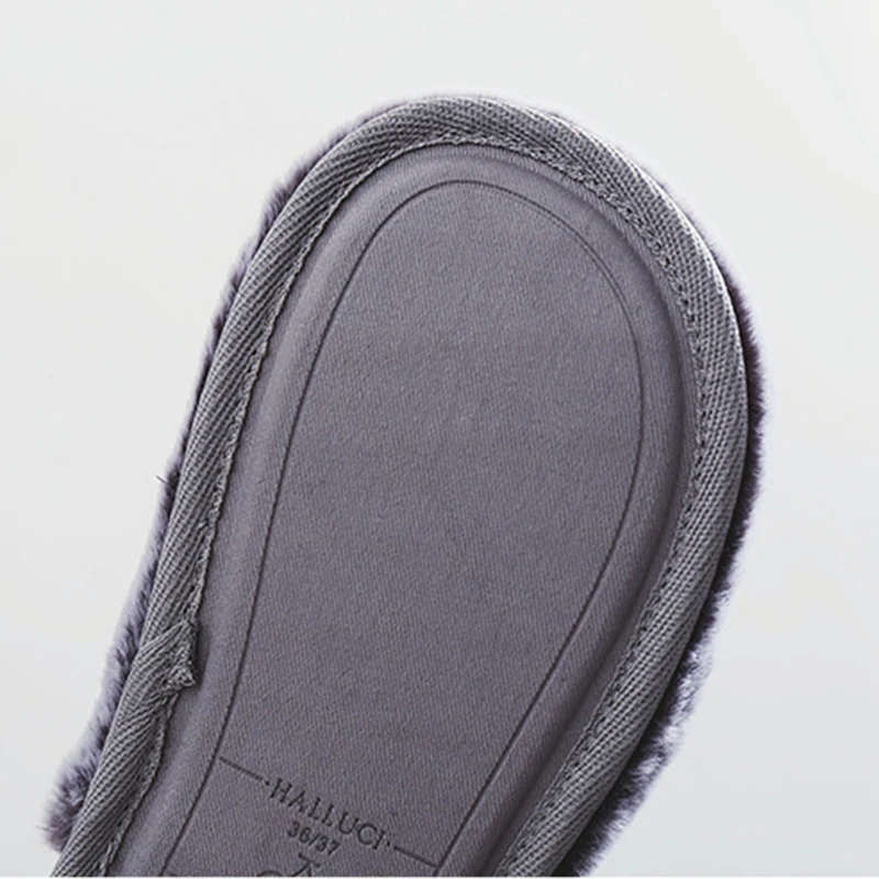 Зимние очень теплые меховые тапочки женская обувь высококачественные японские