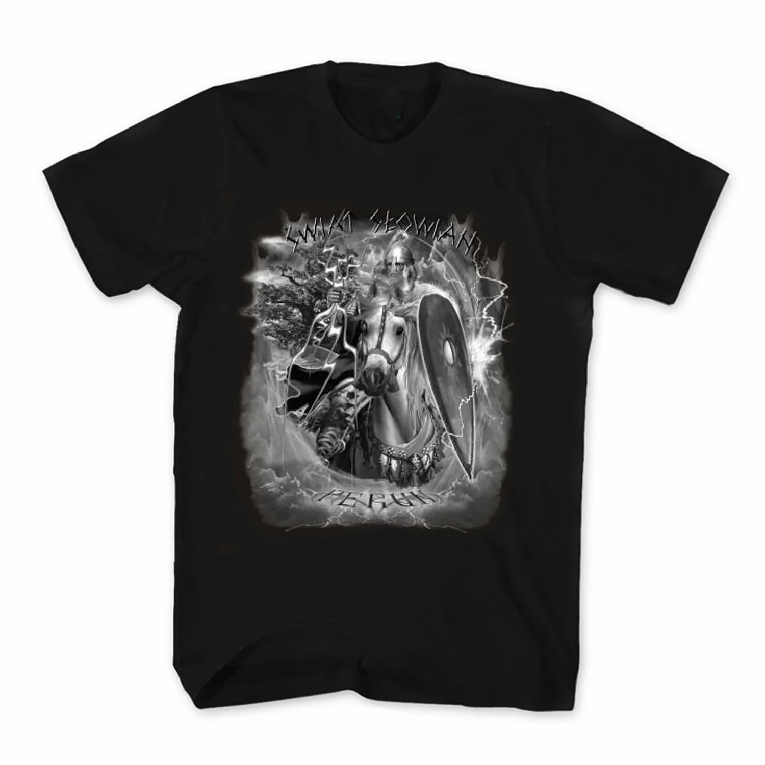 

Slavic God of Perun T-shirt. Summer Lasting Charm ntlemen New S-3XL