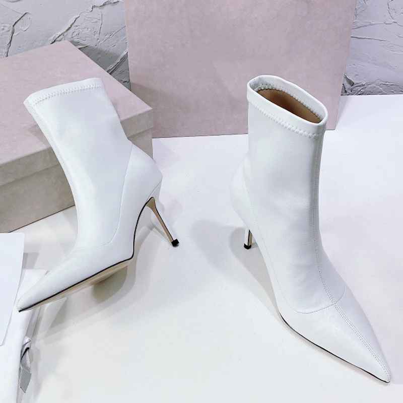 

2021 New Autumn Boots for Women Brand Designer Female High Quality Leather Shoes Free Shipping