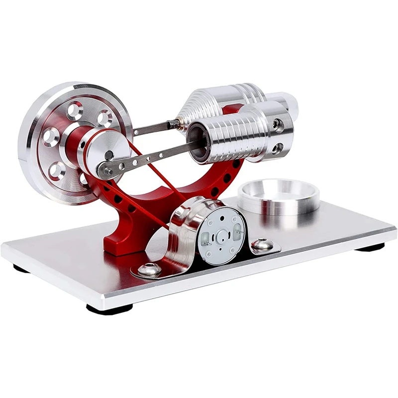 

Модель двигателя со смесителем горячим воздухом, обучающая игрушка, Электрический цветной светодиодный генератор, паровой Hobbyer, подарки на ...