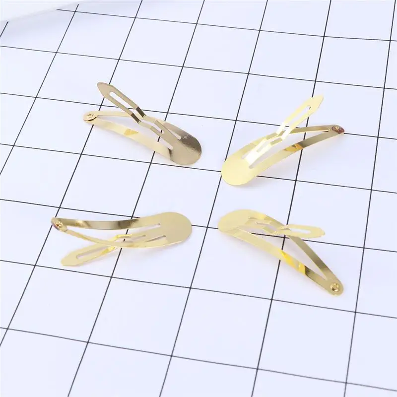 Простая заколка для волос из розового золота 4 8 см 50 шт. | Красота и здоровье