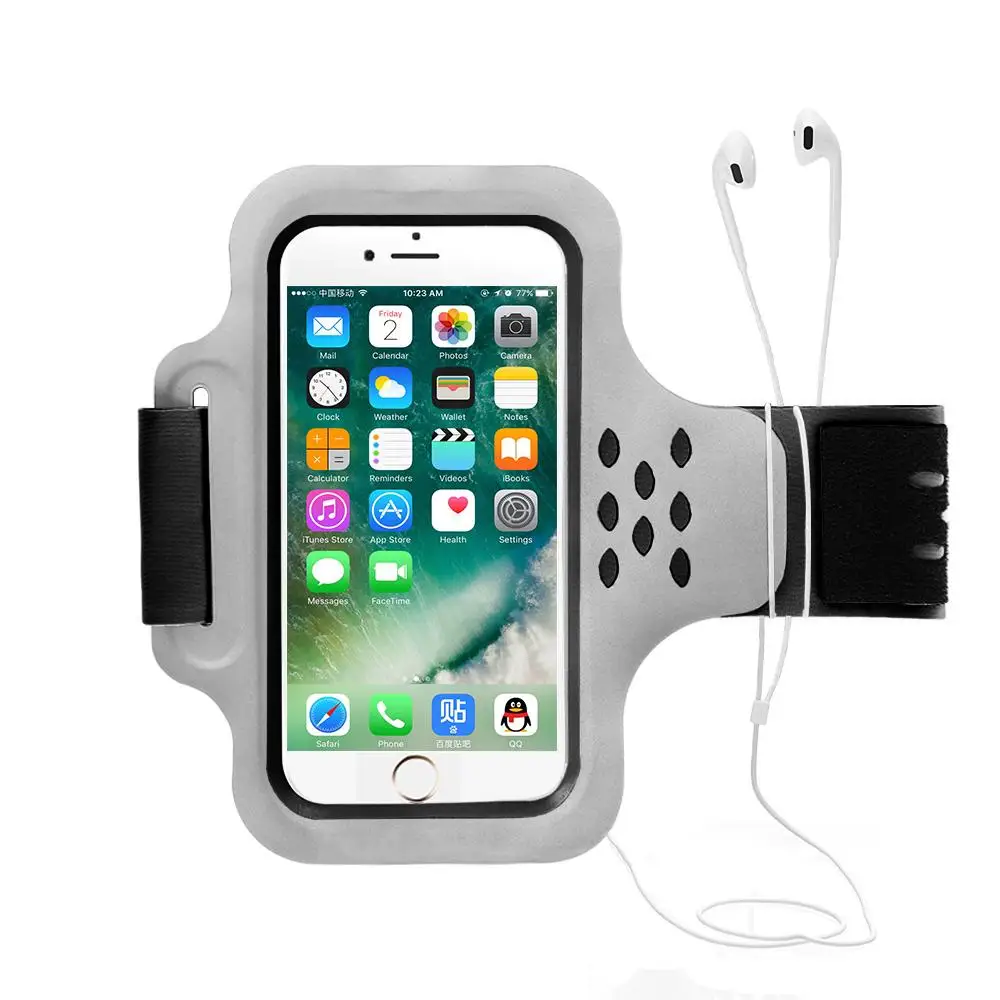 Сумка для спортзала бега спортивный чехол телефона на руку держатель iPhone SE 2020 XS X 8