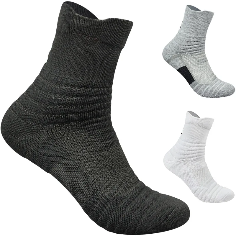 

Professional deodorant basketball socks quick dry thick custom elite breathable sports socks towel bottom Cotton running Socks