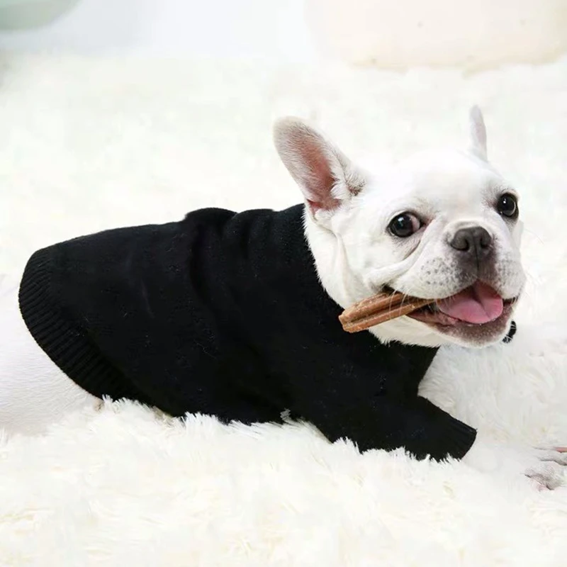 Новый стиль свитер для собаки джемпер толстовка щенка одежда маленьких и средних