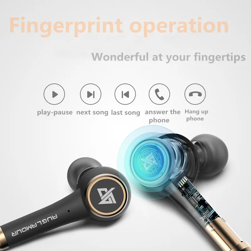 Auglamour AT 1 наушники беспроводные bluetooth fone de ouvido Smart Touch шумоподавление гарнитура с